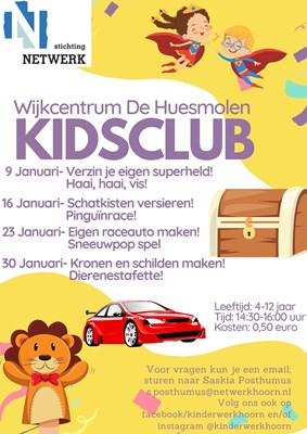 Kidsclub januari